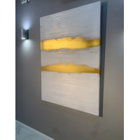 Картина маслом на холсте больших форматов абстракция, оригинальный сюжет заставляет задуматься